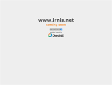 Tablet Screenshot of irnis.net